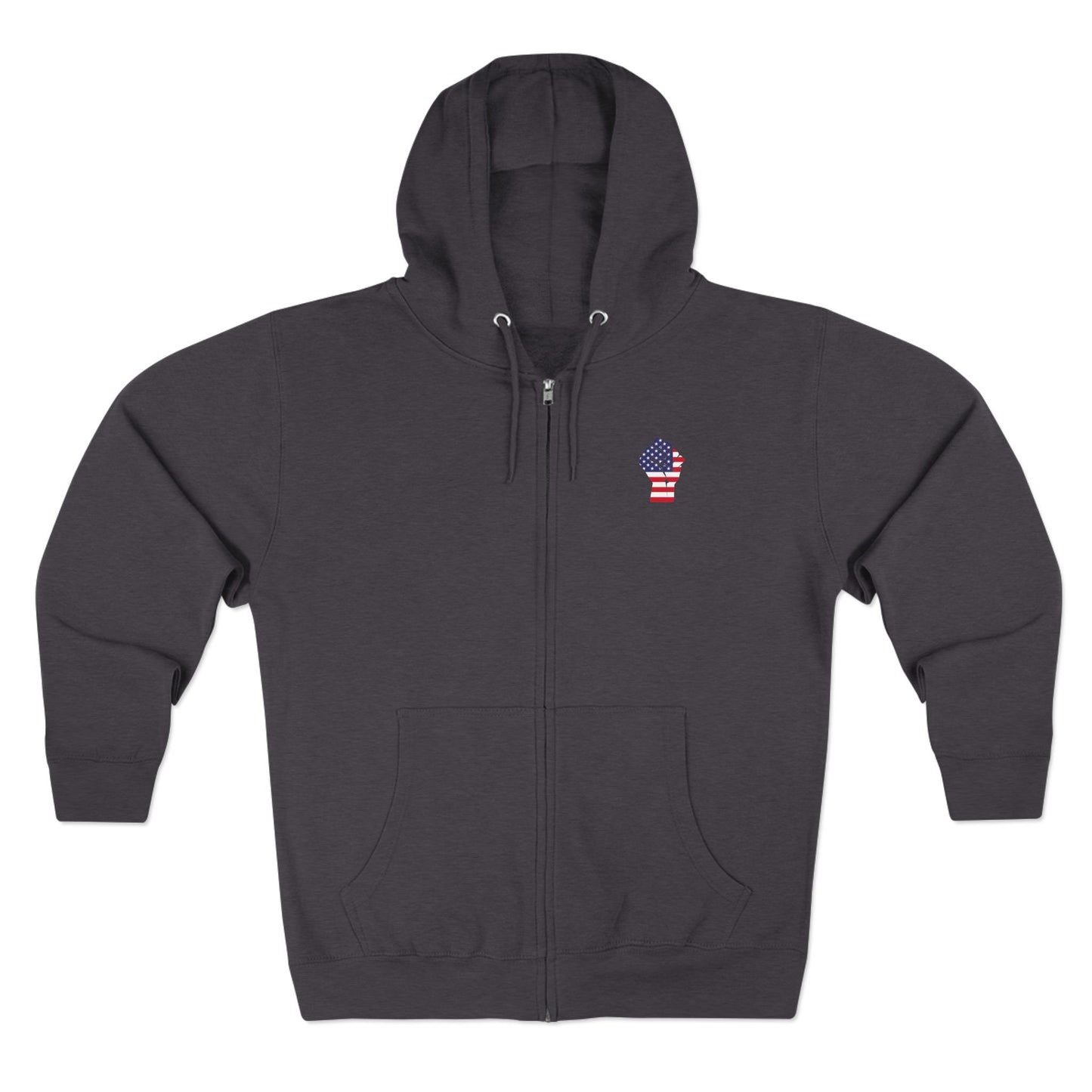 Sudadera con capucha y cremallera unisex Segunda Enmienda ¡Manteniendo nuestras libertades de "Nosotros, el pueblo"!