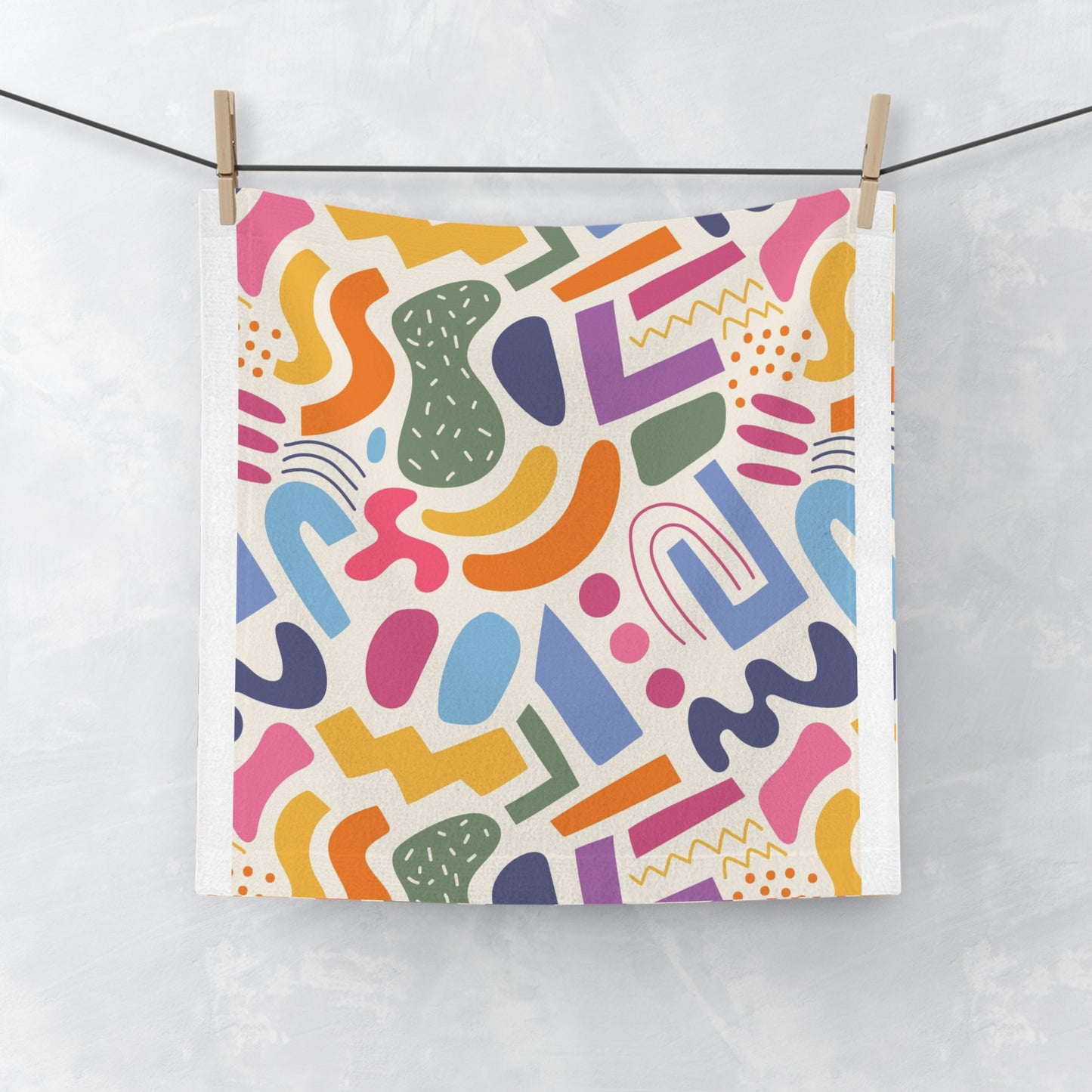 Serviette pour le visage