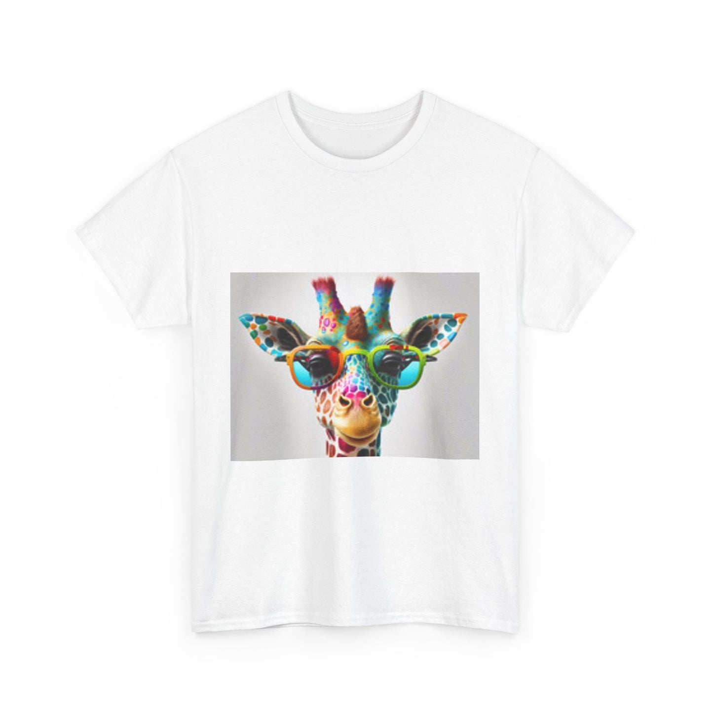 Camiseta Jirafa con Gafas