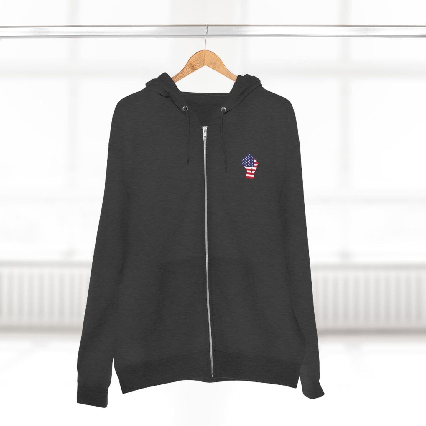 Sudadera con capucha y cremallera unisex Segunda Enmienda ¡Manteniendo nuestras libertades de "Nosotros, el pueblo"!
