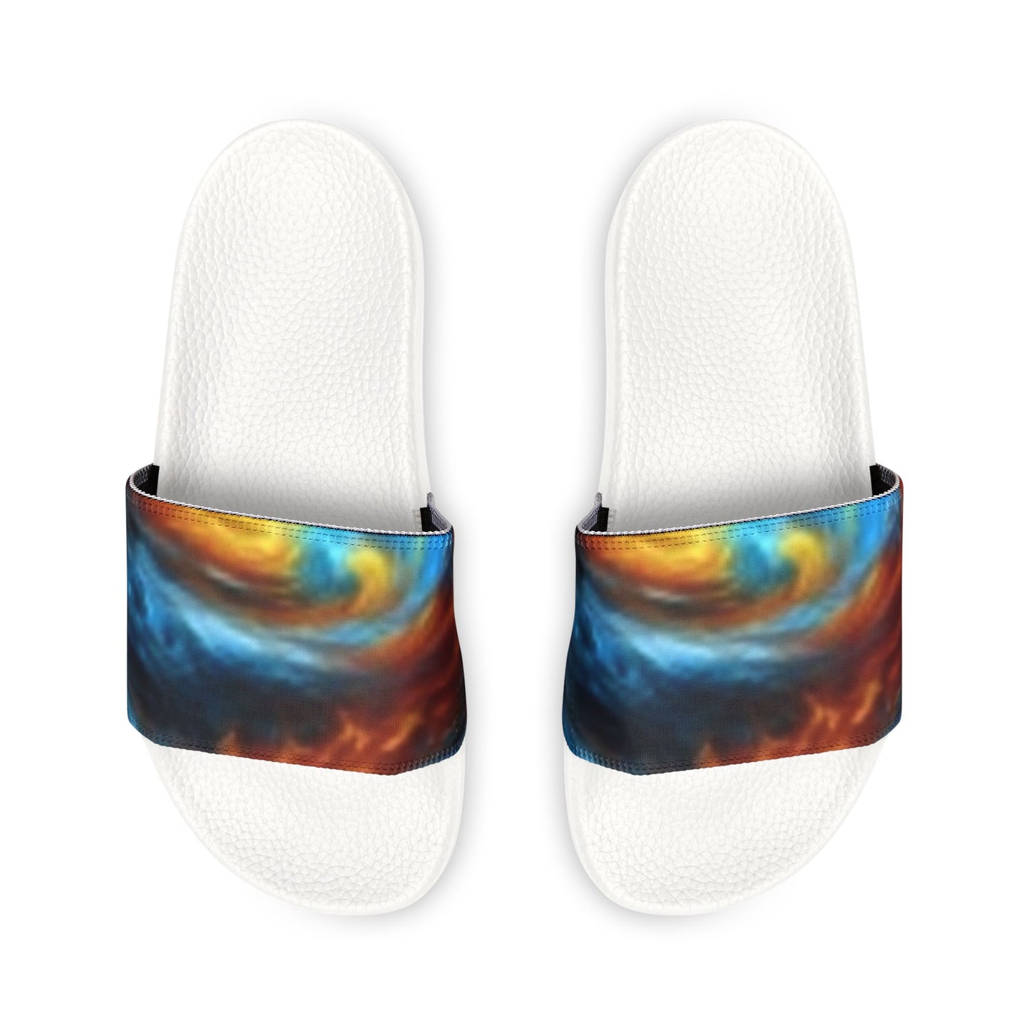 Sandalias de hombre de color brillante