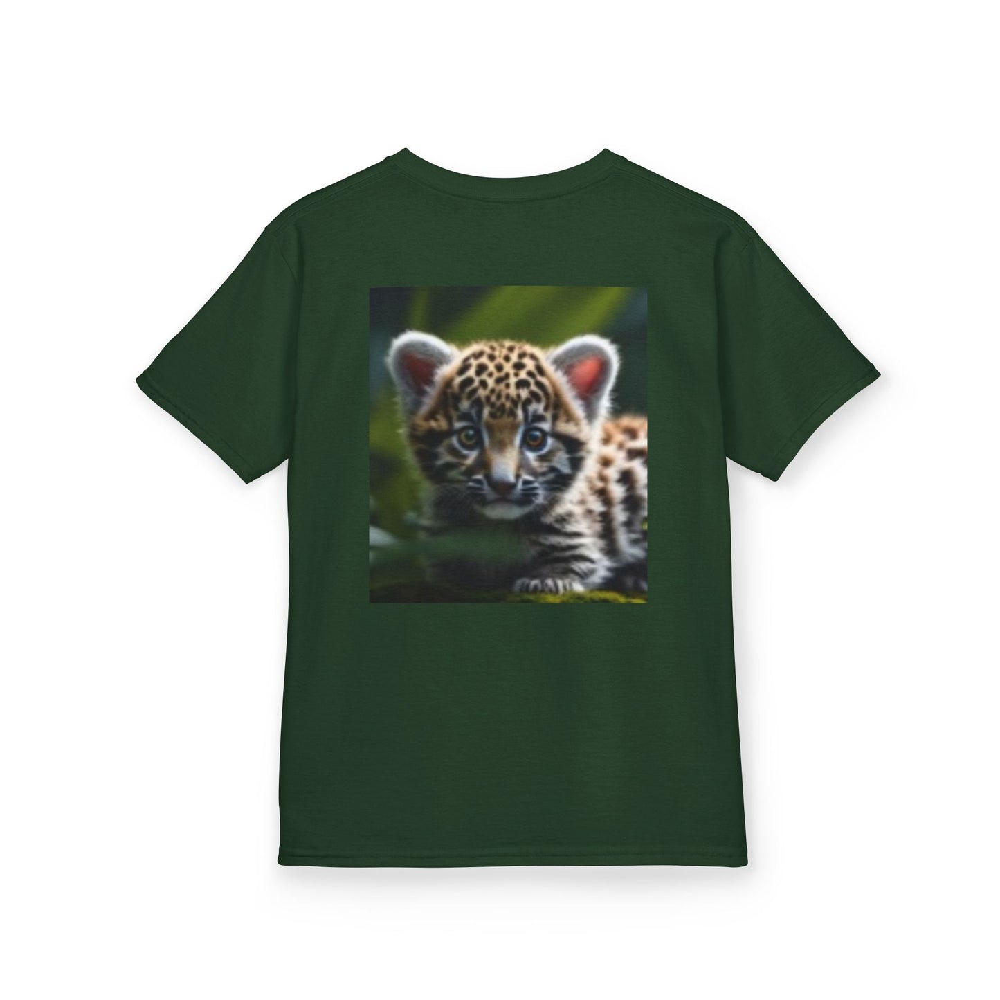Linda camiseta infantil de leopardo de la jungla: arte animal adorable para todos los jóvenes exploradores