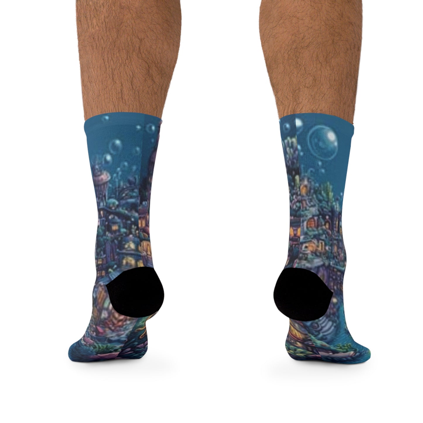 Calcetines de poliéster reciclado
