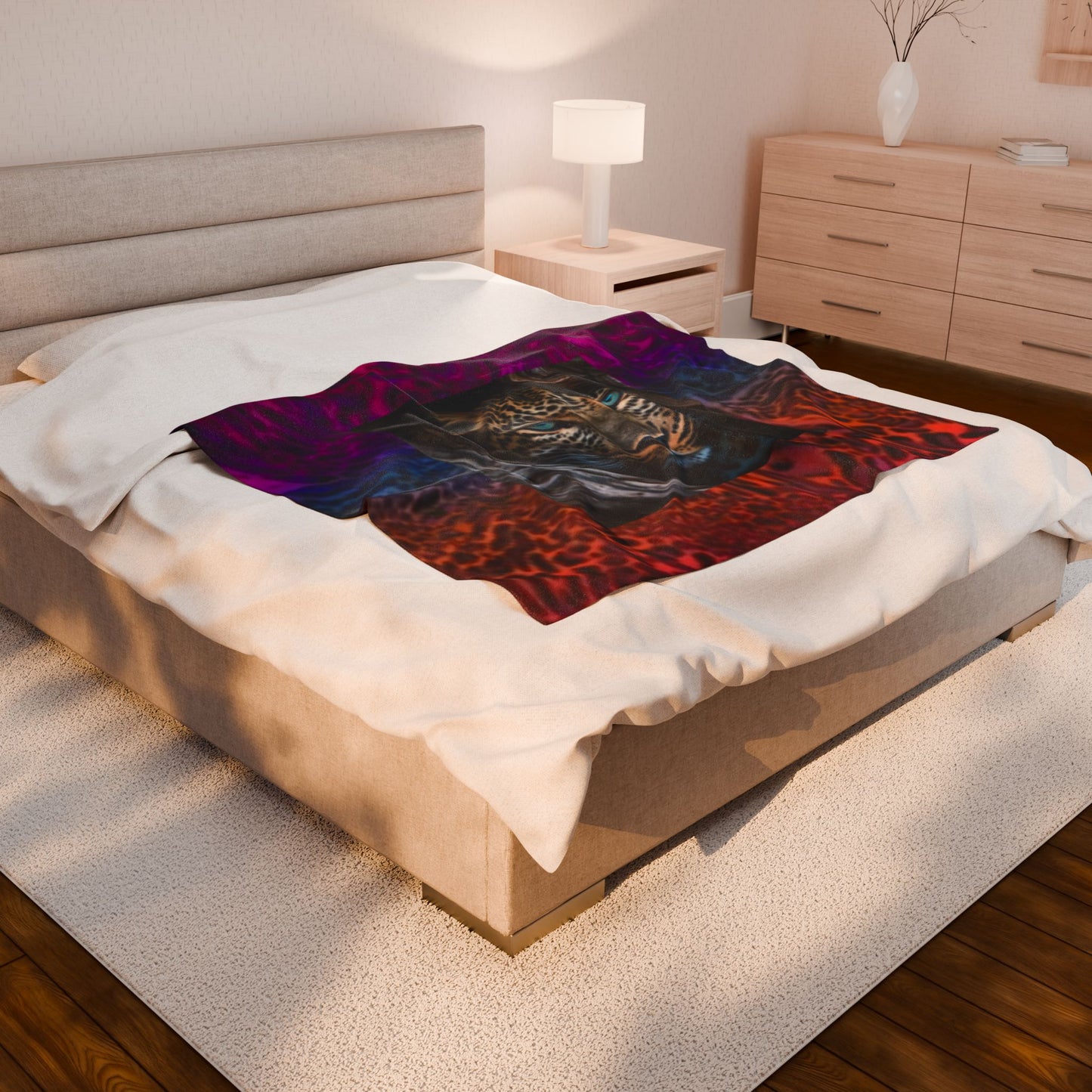 Vibrant Leopard & Animal Print Blanket, Cozy Home Decor, Perfect for Living Room, Unique Gift, Leopard Design, Throw Blanket