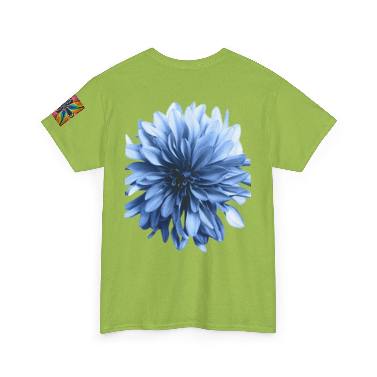 Camiseta unisex de algodón grueso con tacón alto y estampado floral: camiseta de moda para amantes del estilo.