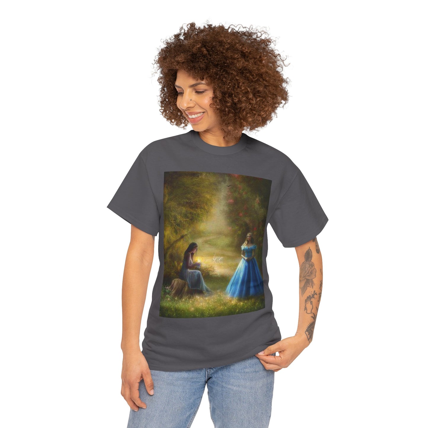Camiseta unisex de algodón grueso