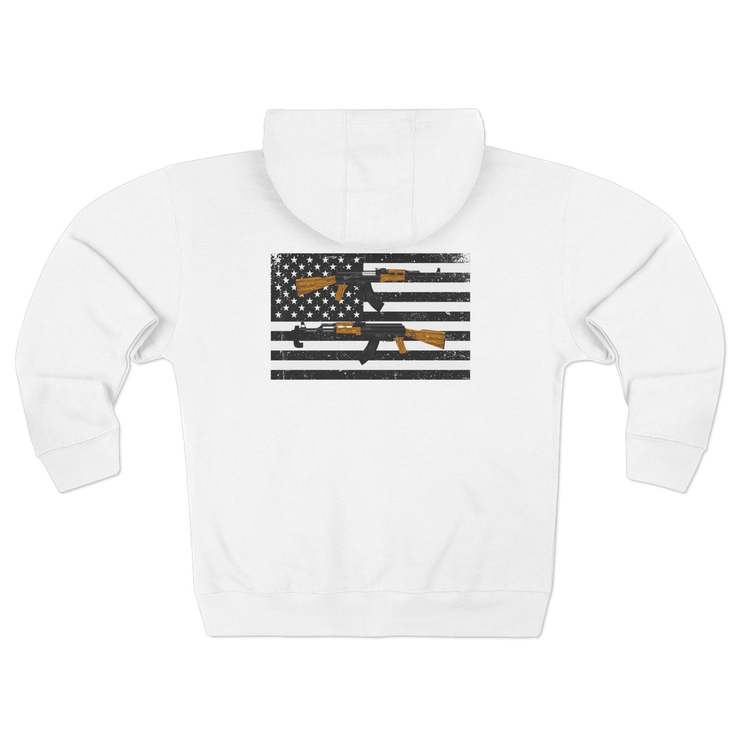 Sudadera con capucha y cremallera unisex Segunda Enmienda ¡Manteniendo nuestras libertades de "Nosotros, el pueblo"!