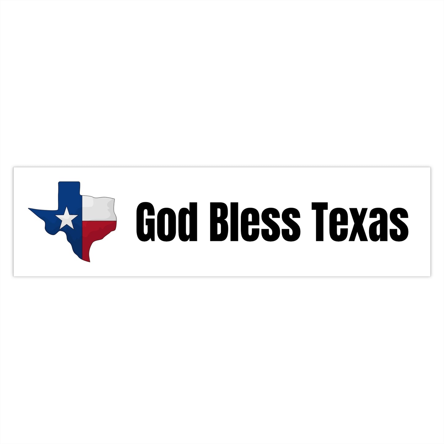 Autocollants « God Bless Texas » : parfaits pour les fiers Texans et les passionnés de road trips