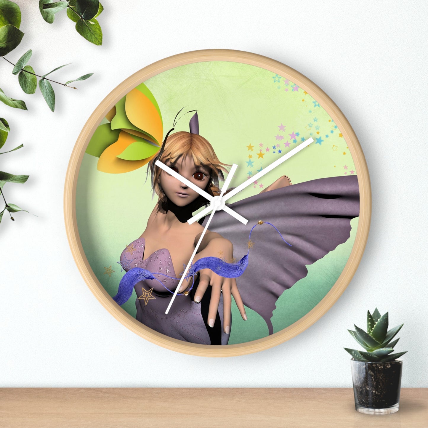 Reloj de pared Hada