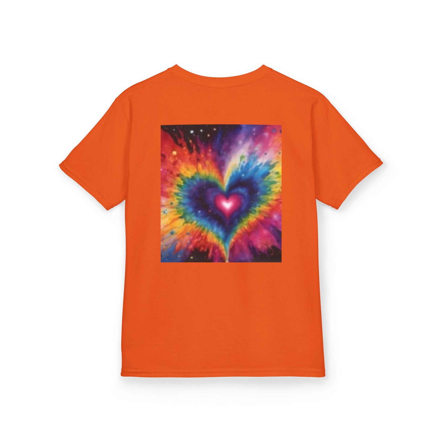 Great Family Colorful Heart T-shirt Teenagers🤟🦋✨😁🌍