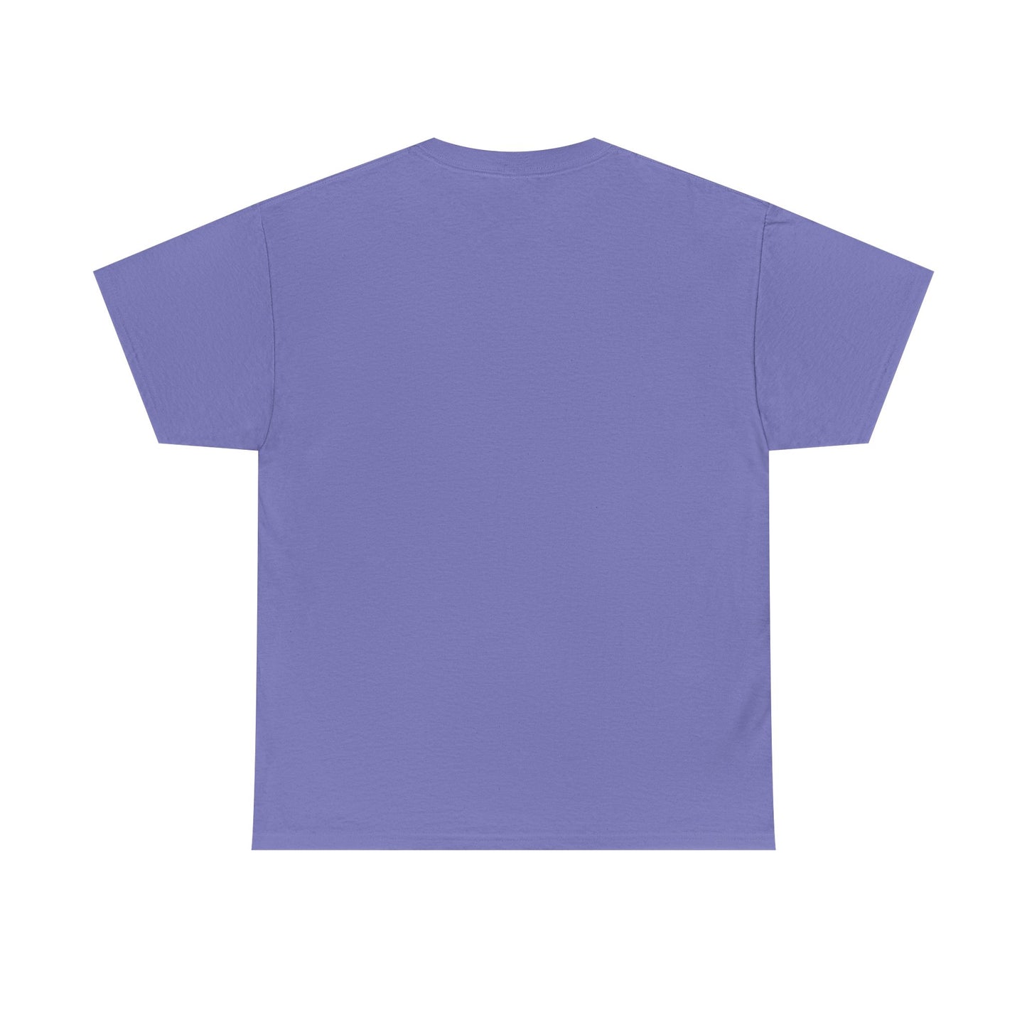 Camiseta unisex de algodón grueso con estampado floral: cómoda y vibrante para uso diario.