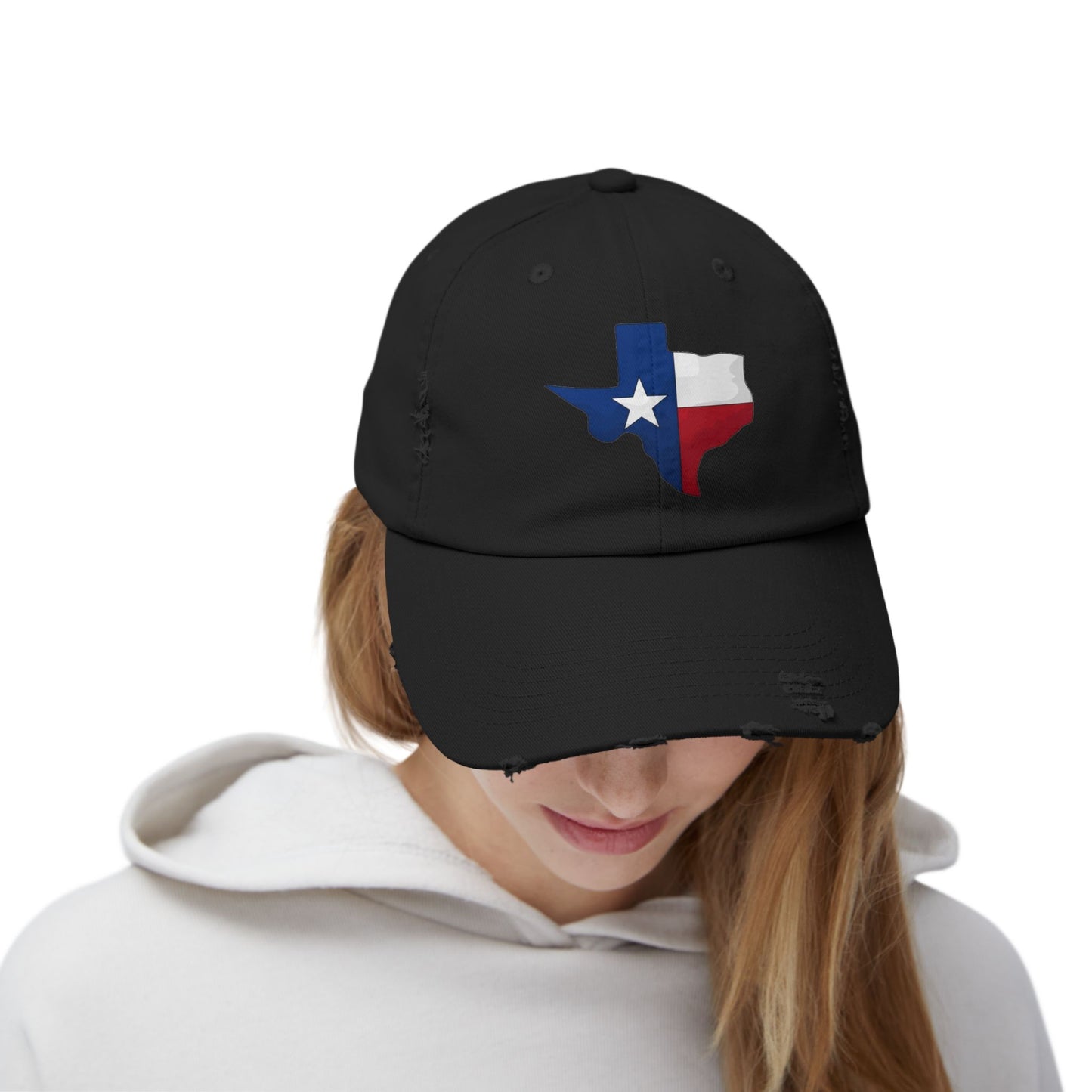Gorra desgastada de Texas - Gorra unisex estilo vintage