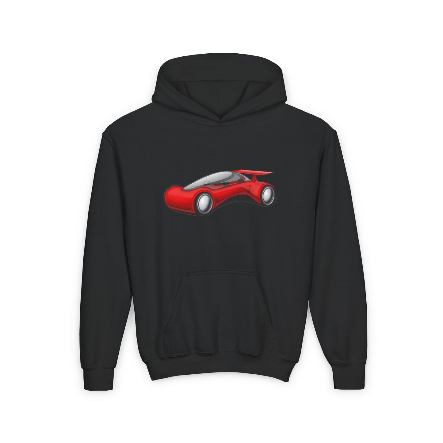 Sudadera con capucha de mezcla pesada para jóvenes