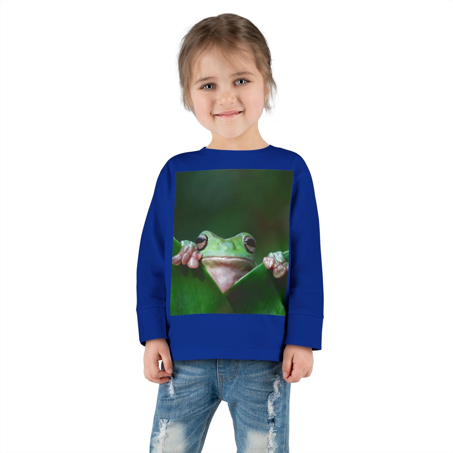 Camiseta de manga larga para niños pequeños