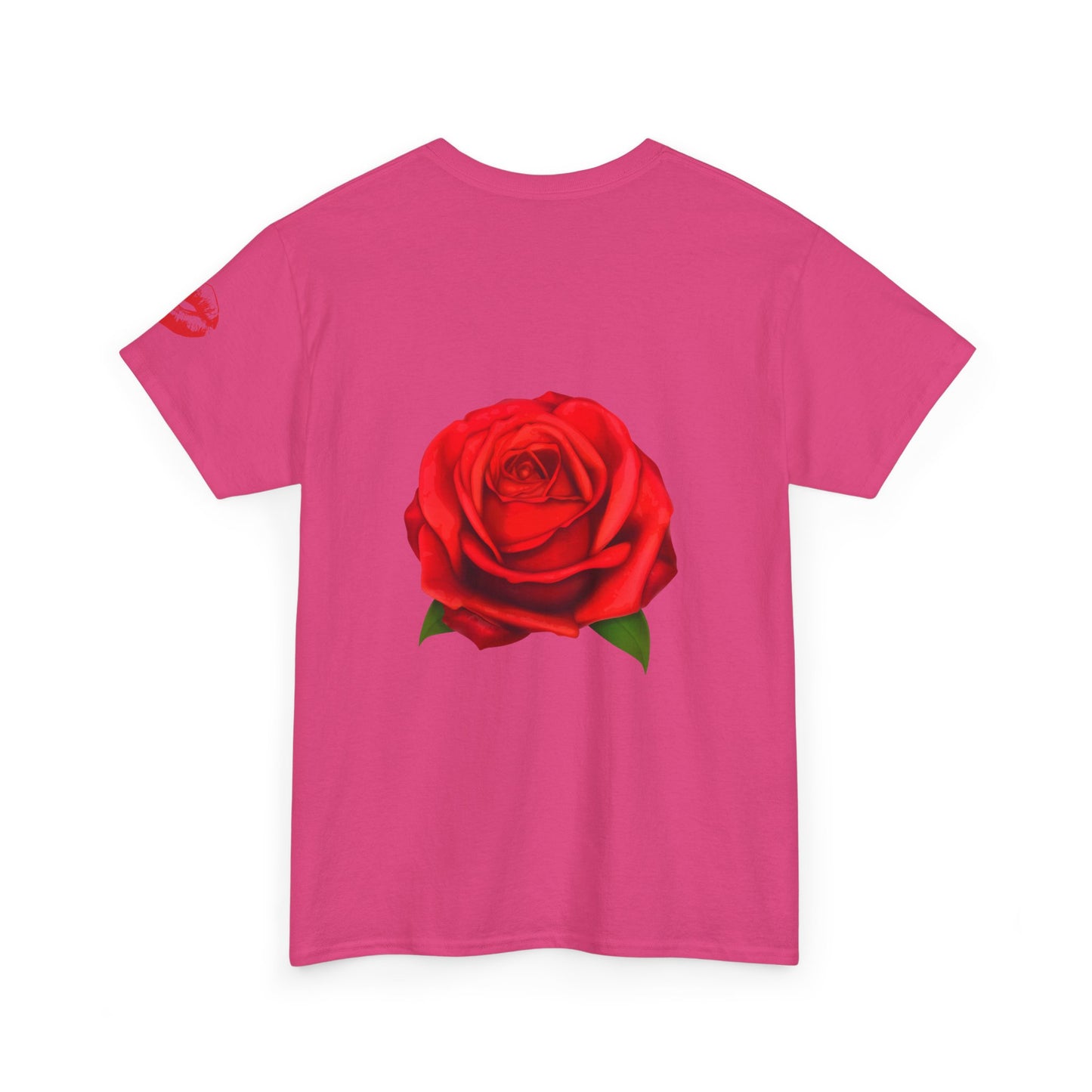 Camiseta unisex de algodón grueso con retrato elegante: ropa informal con estilo