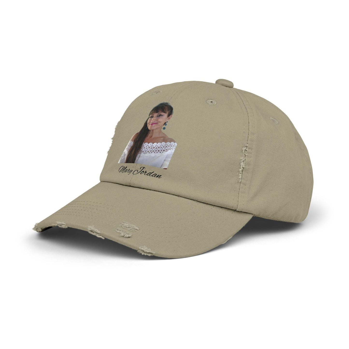 Gorra desgastada con la imagen de Mary Jordan ¡Sintiéndose fabulosa!