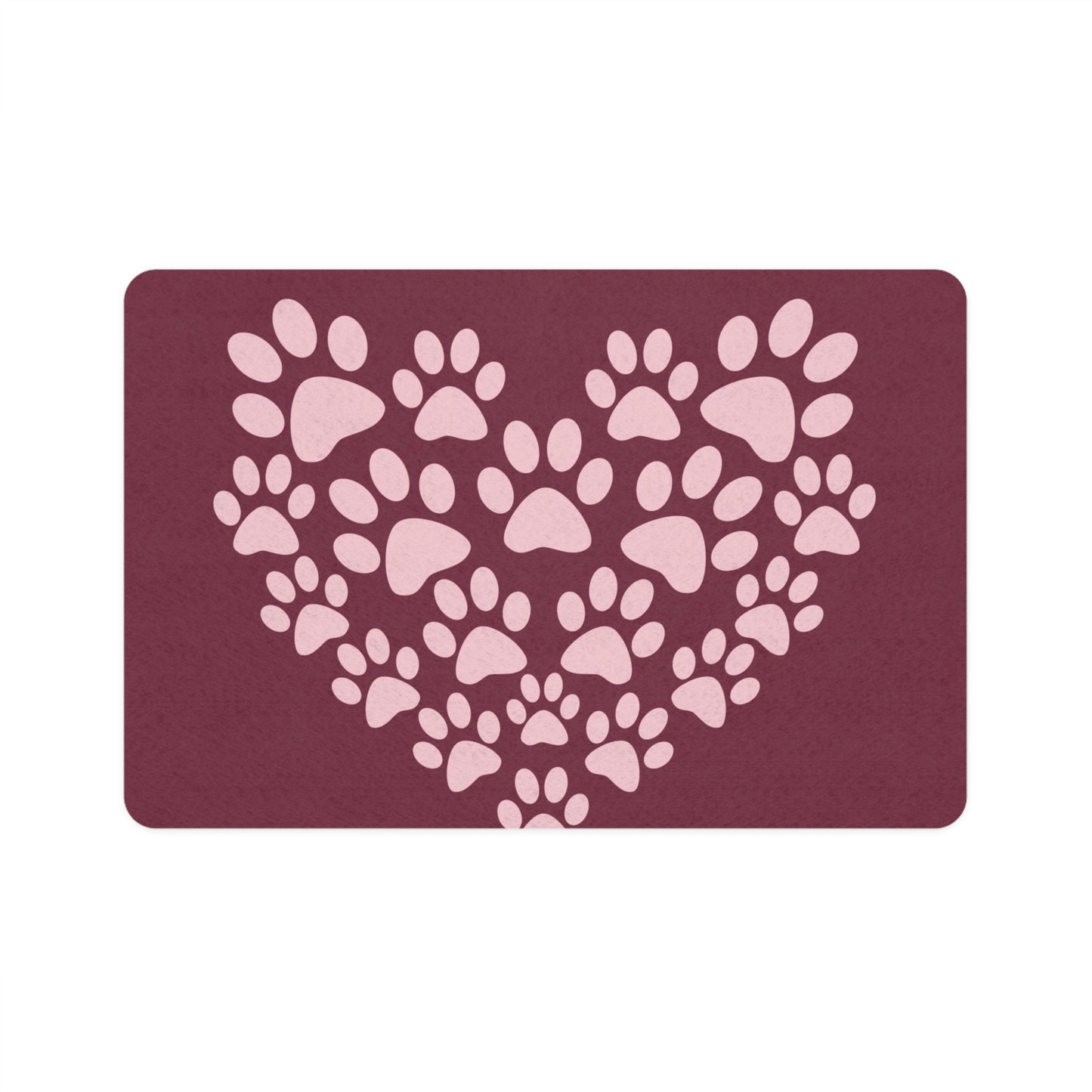Tapis pour aliments pour animaux de compagnie (12x18)