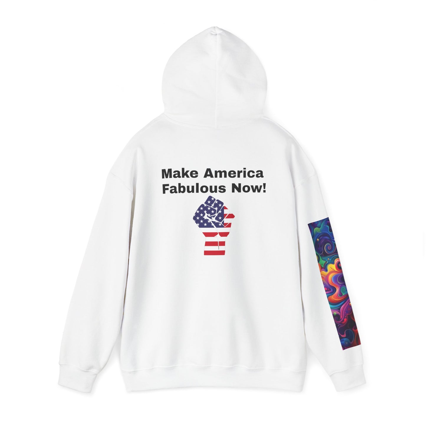 Sudadera con capucha: ¡Haz que Estados Unidos sea fabuloso ahora!