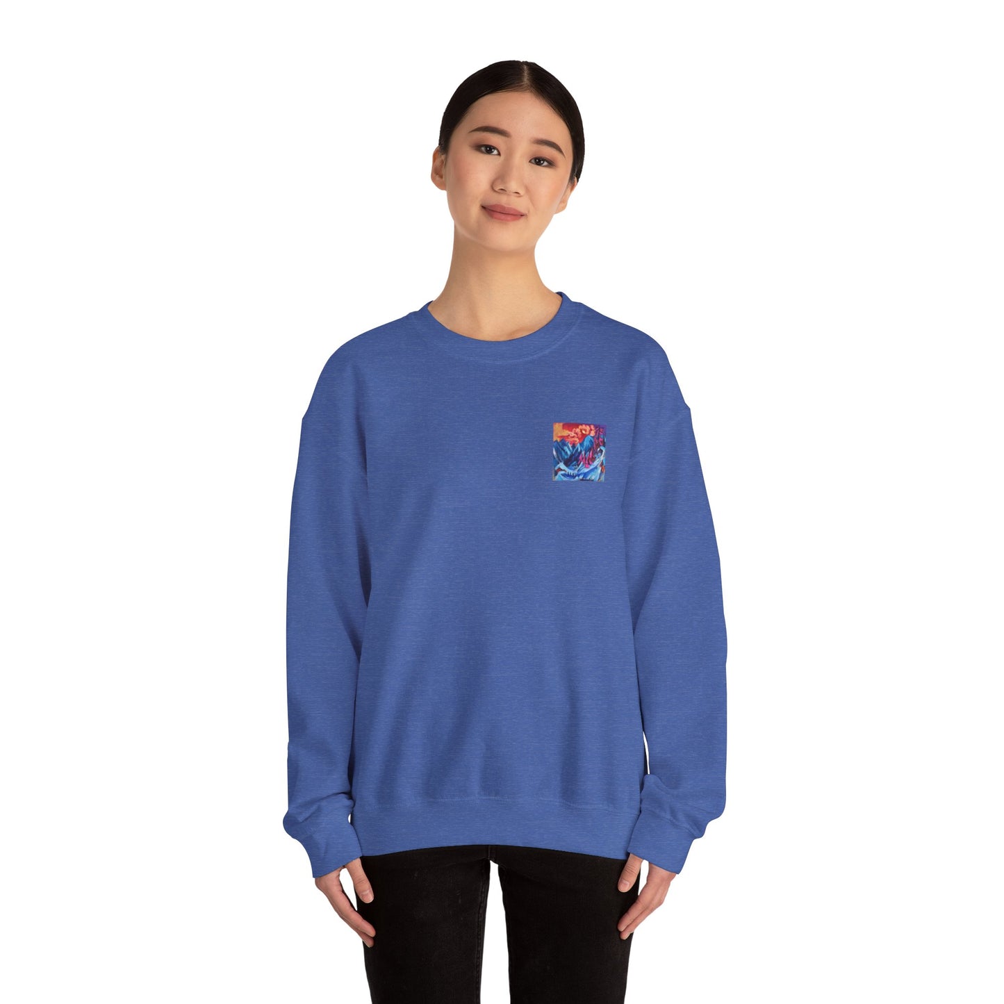 Sudadera de cuello redondo Mountain