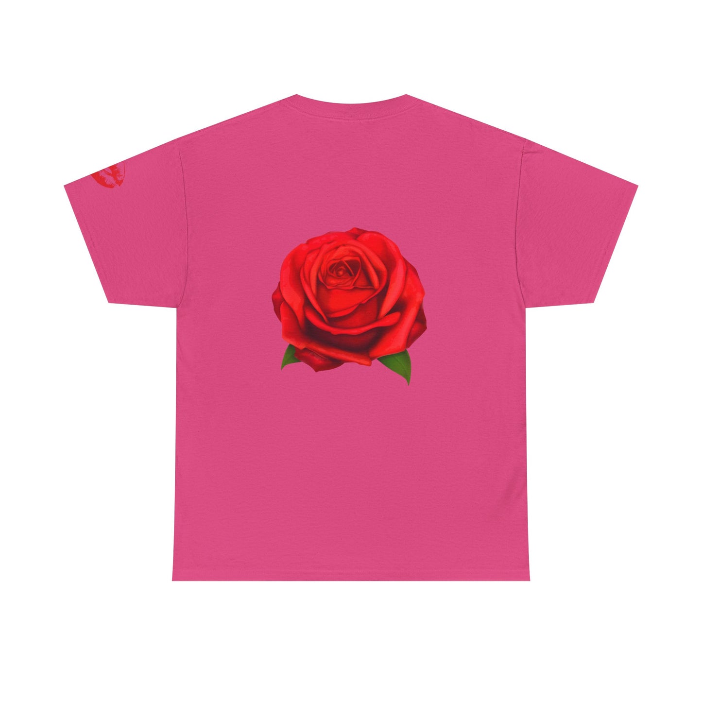 Camiseta unisex de algodón grueso con retrato elegante: ropa informal con estilo