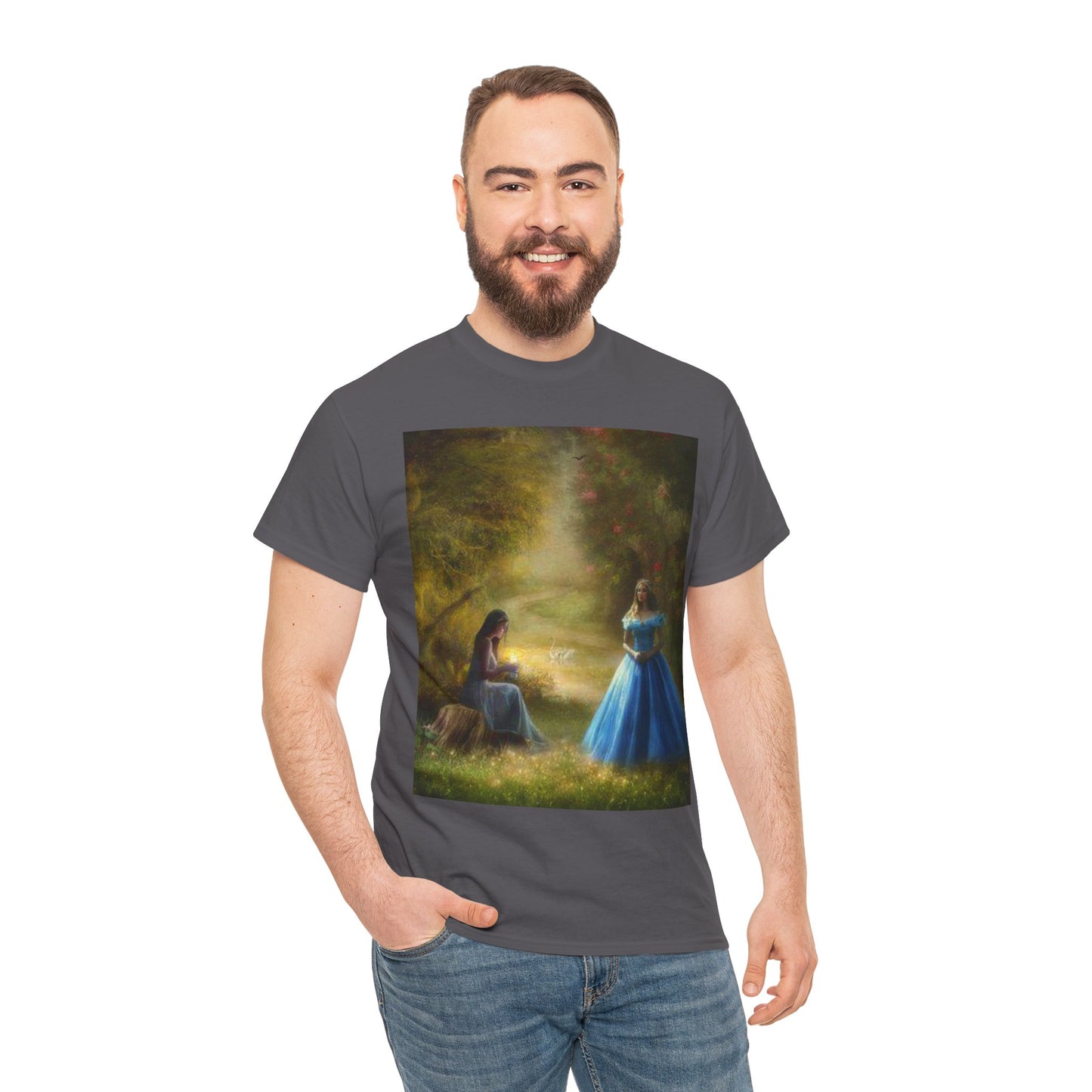 Camiseta unisex de algodón grueso