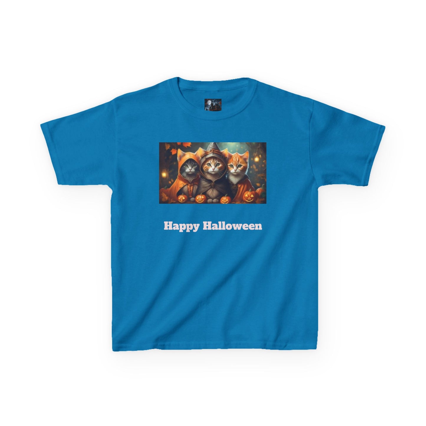 Kids Heavy Cotton T-shirt Halloween
