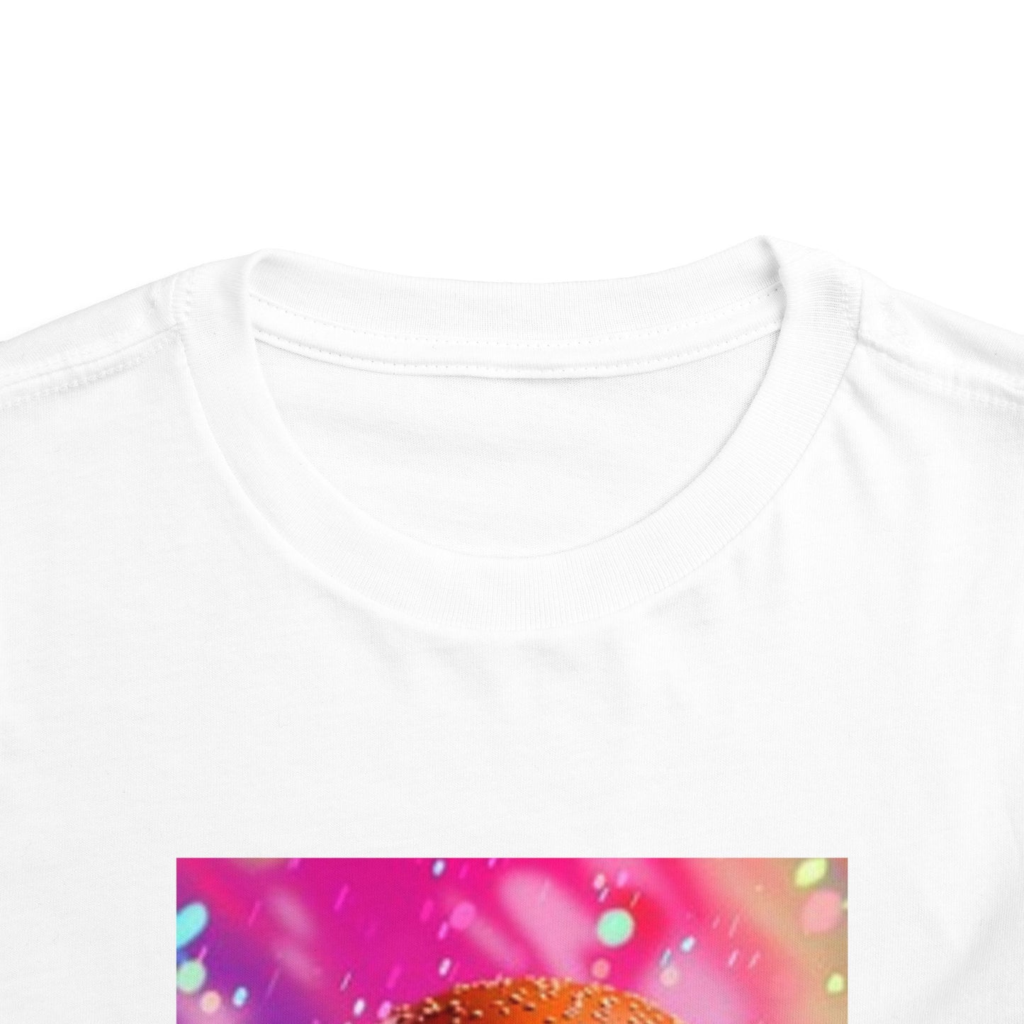 Camiseta de hamburguesa colorida para niños pequeños: divertida y divertida camiseta de manga corta para niños