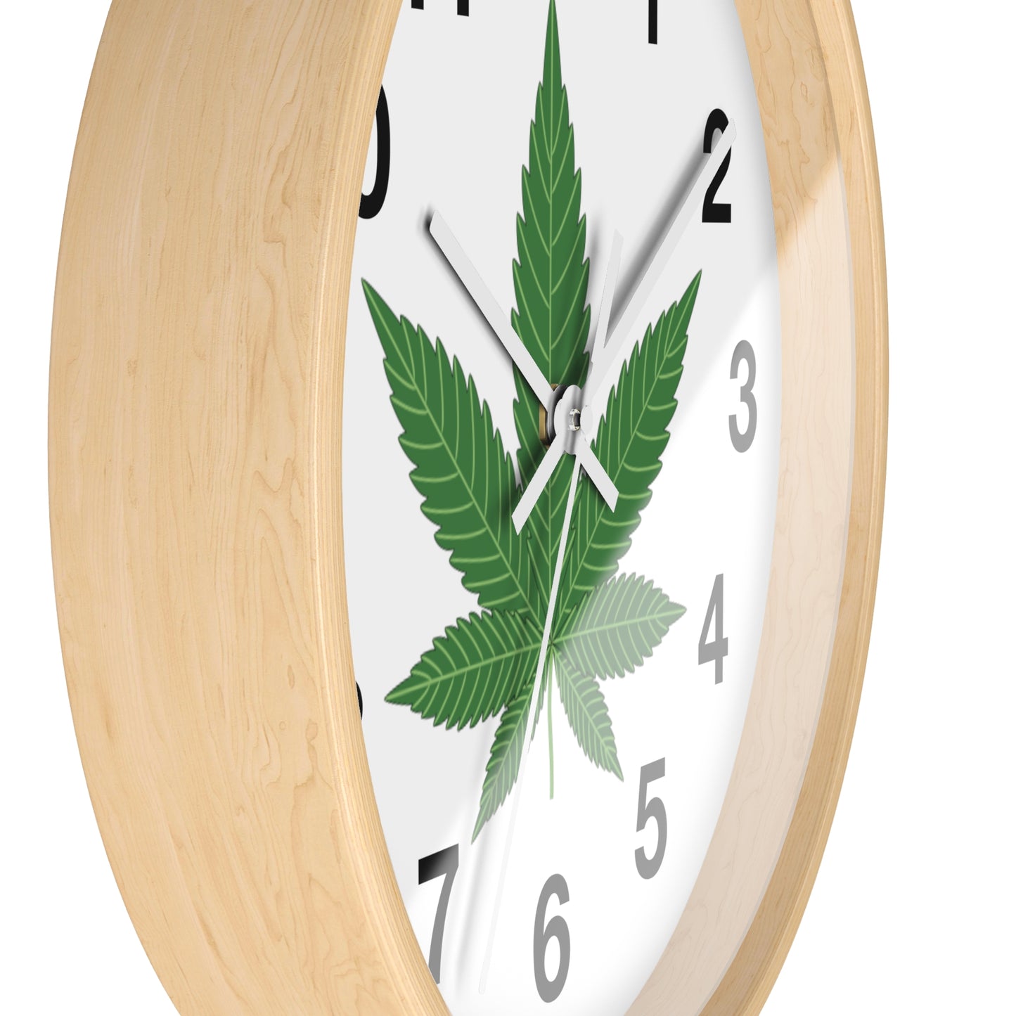 Reloj de pared Hoja de marihuana