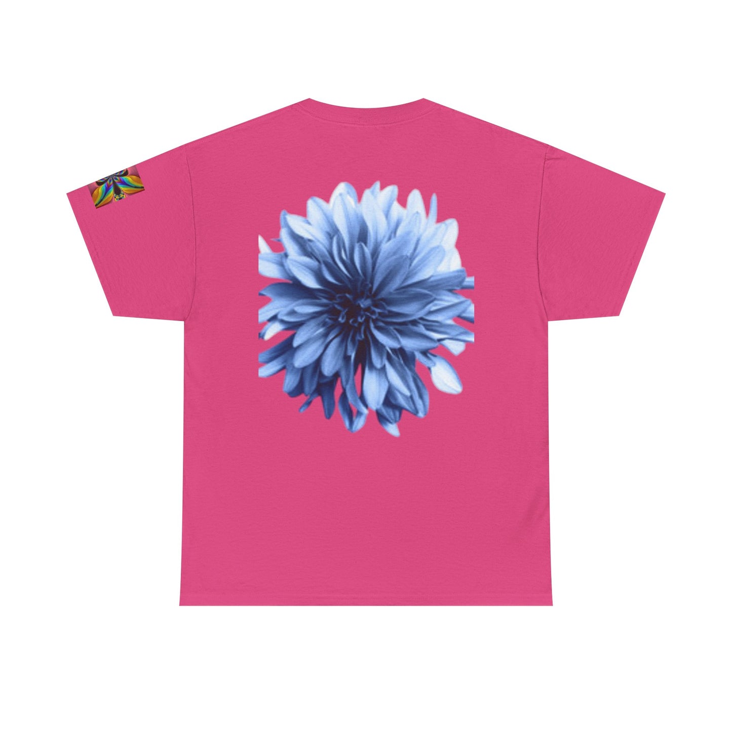 Camiseta unisex de algodón grueso con tacón alto y estampado floral: camiseta de moda para amantes del estilo.