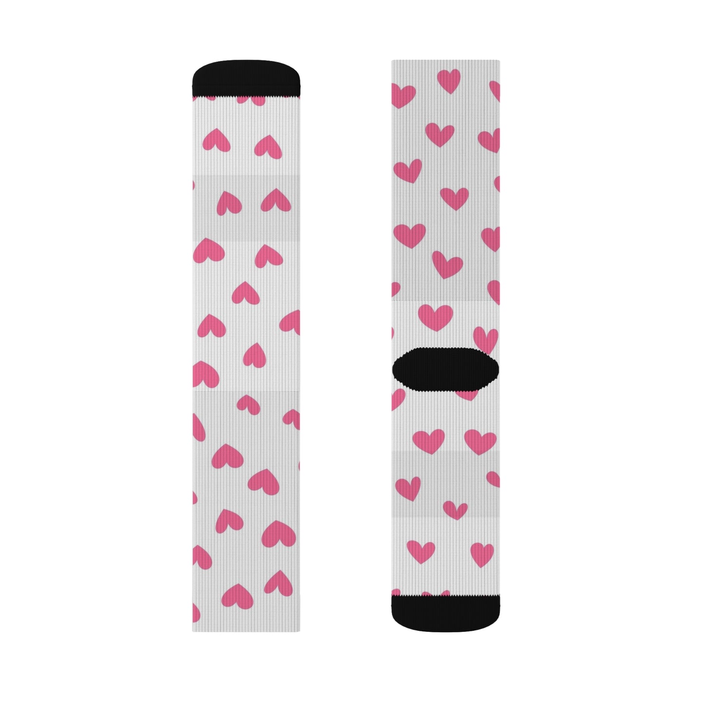 Calcetines Corazones Rosas