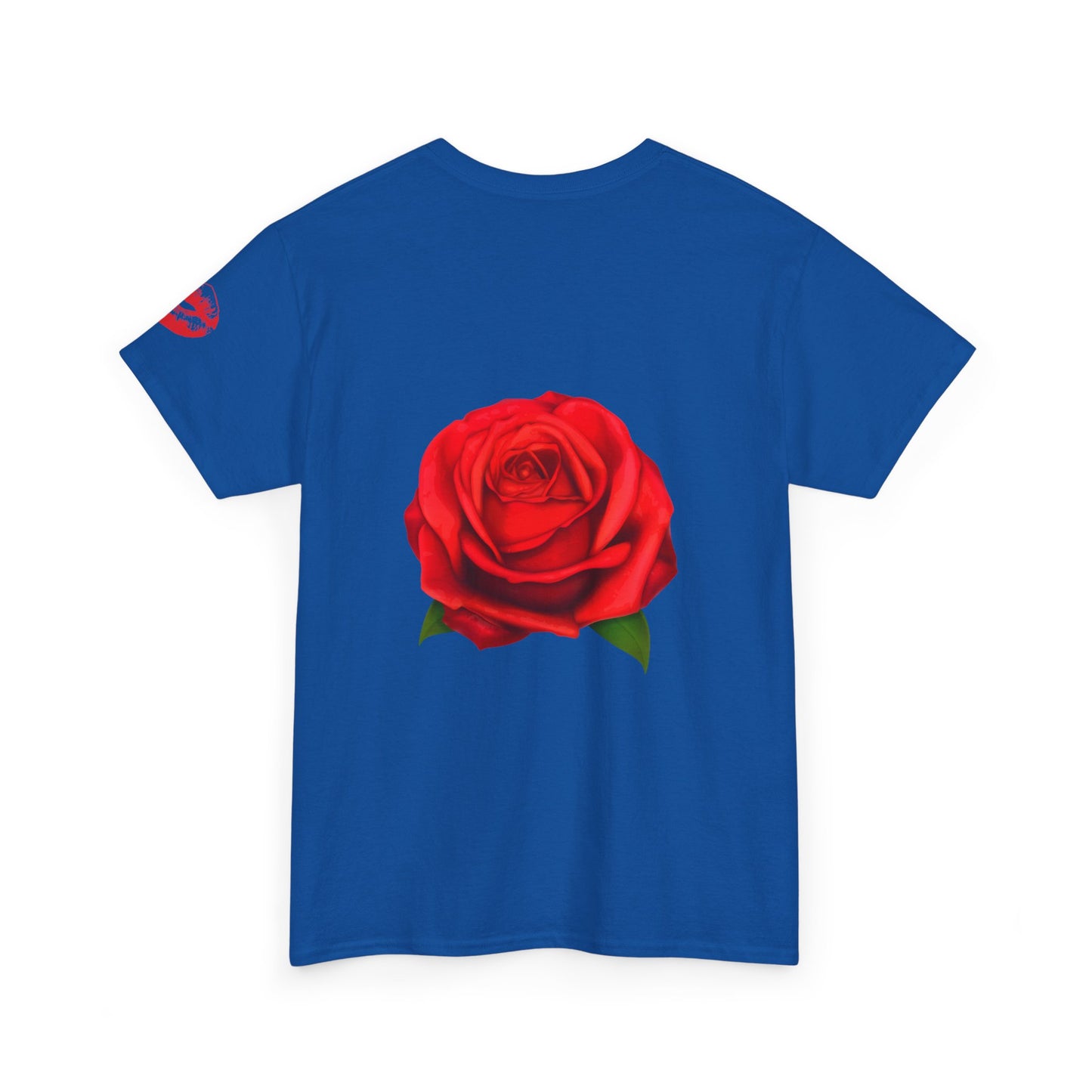 Camiseta unisex de algodón grueso con retrato elegante: ropa informal con estilo
