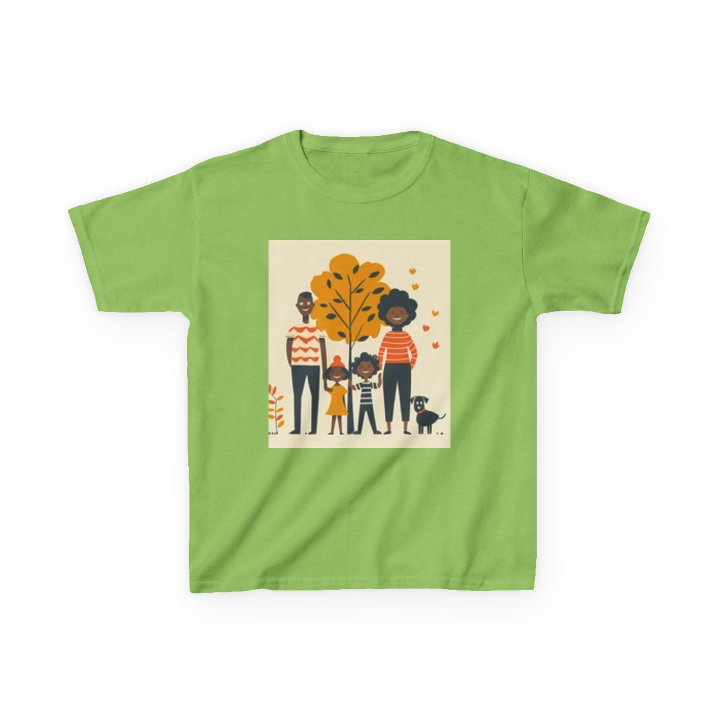 Great Family Colorful Heart T-shirt Teenagers🤟🦋✨😁🌍