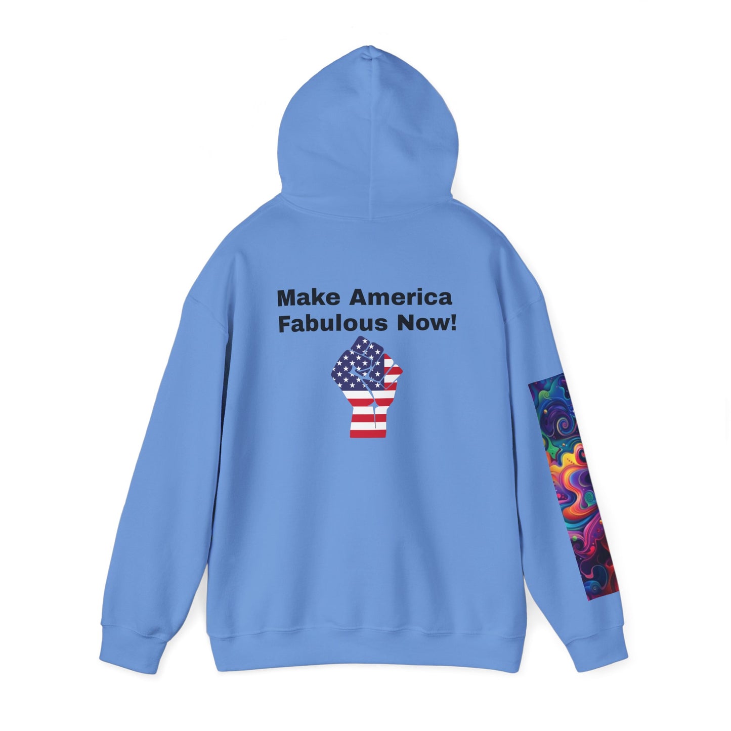 Sudadera con capucha: ¡Haz que Estados Unidos sea fabuloso ahora!