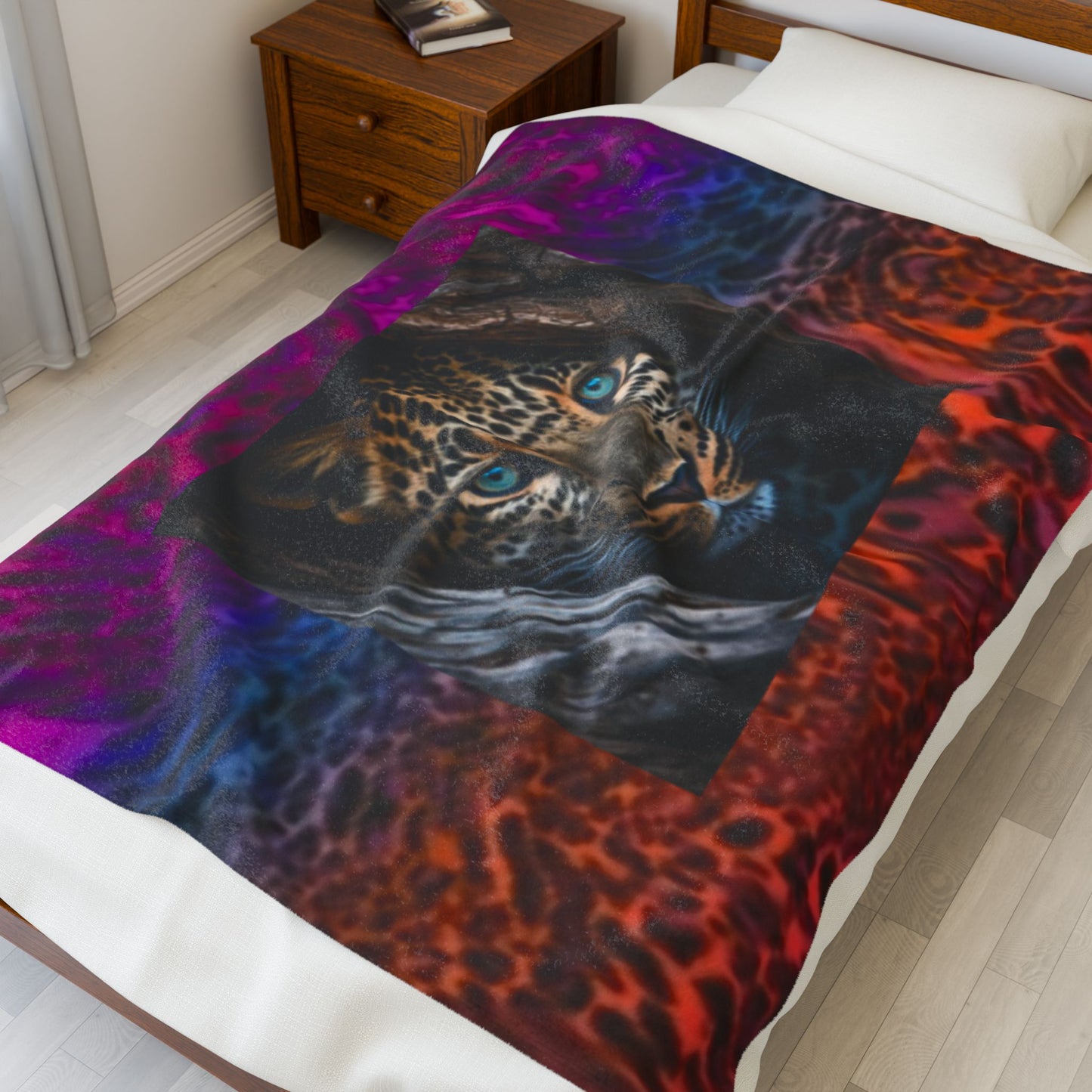 Vibrant Leopard & Animal Print Blanket, Cozy Home Decor, Perfect for Living Room, Unique Gift, Leopard Design, Throw Blanket
