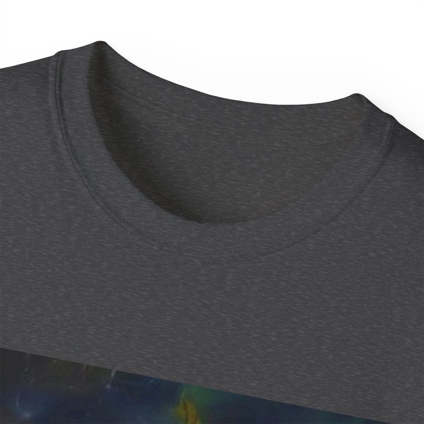 Camiseta unisex de algodón ultra fino con diseño de león mágico