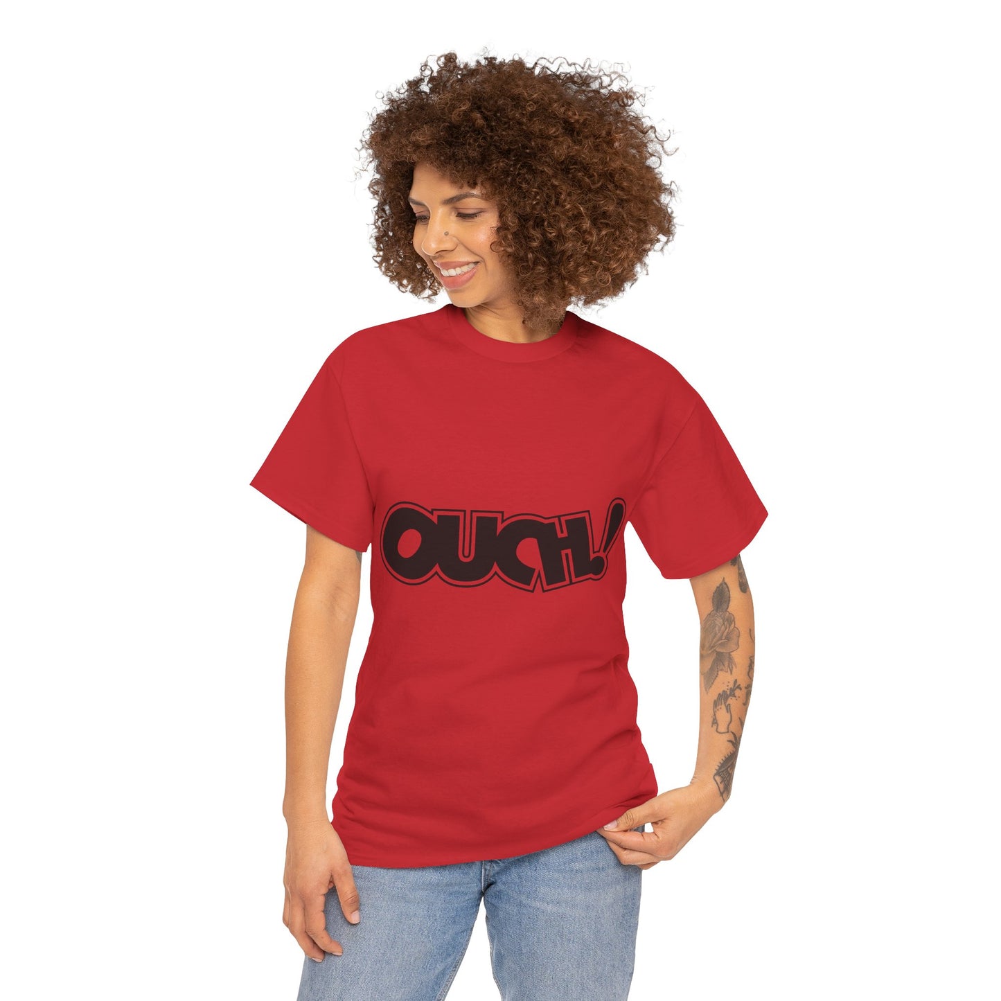 Camiseta unisex de algodón grueso