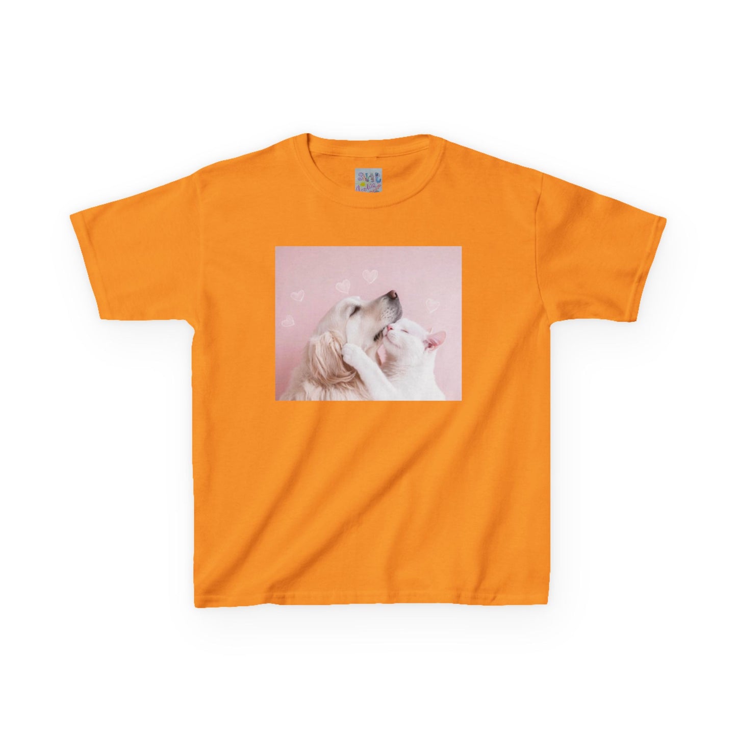 Kids Dog Love T-shirt | Cute Pet Graphic Tee for Children, Valentine's Day Gift, Birthday Shirt, Animal Lover Top, Adorable Kids Apparel