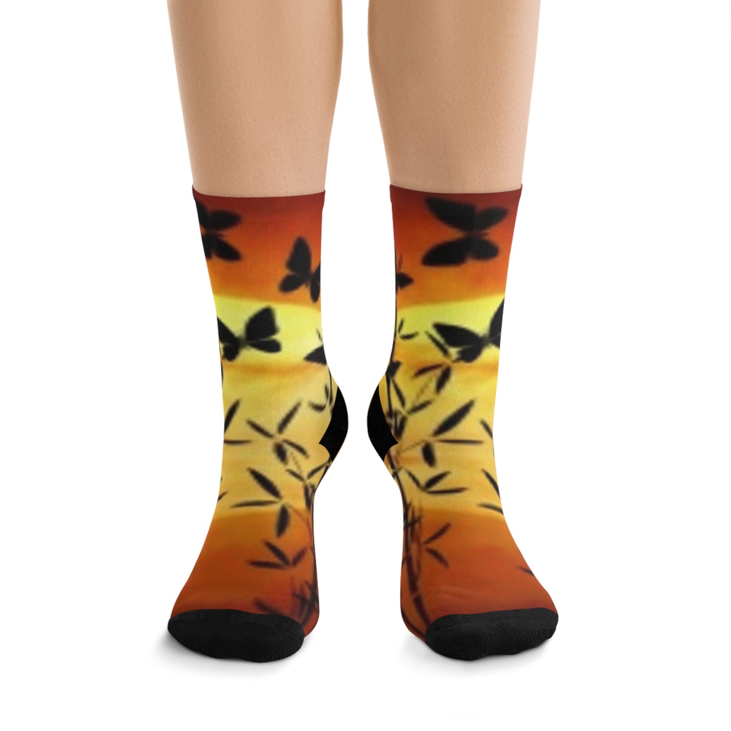 Calcetines de poliéster reciclado