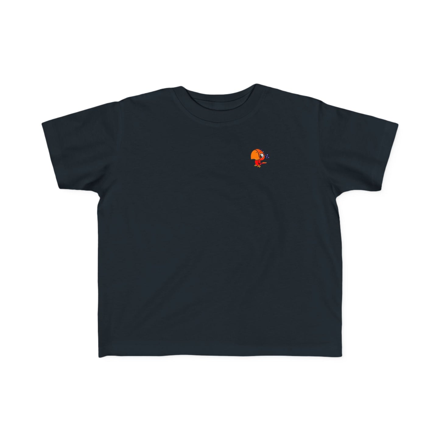Camiseta para niños pequeños Loro de dibujos animados ¡A los niños les encantará esto!