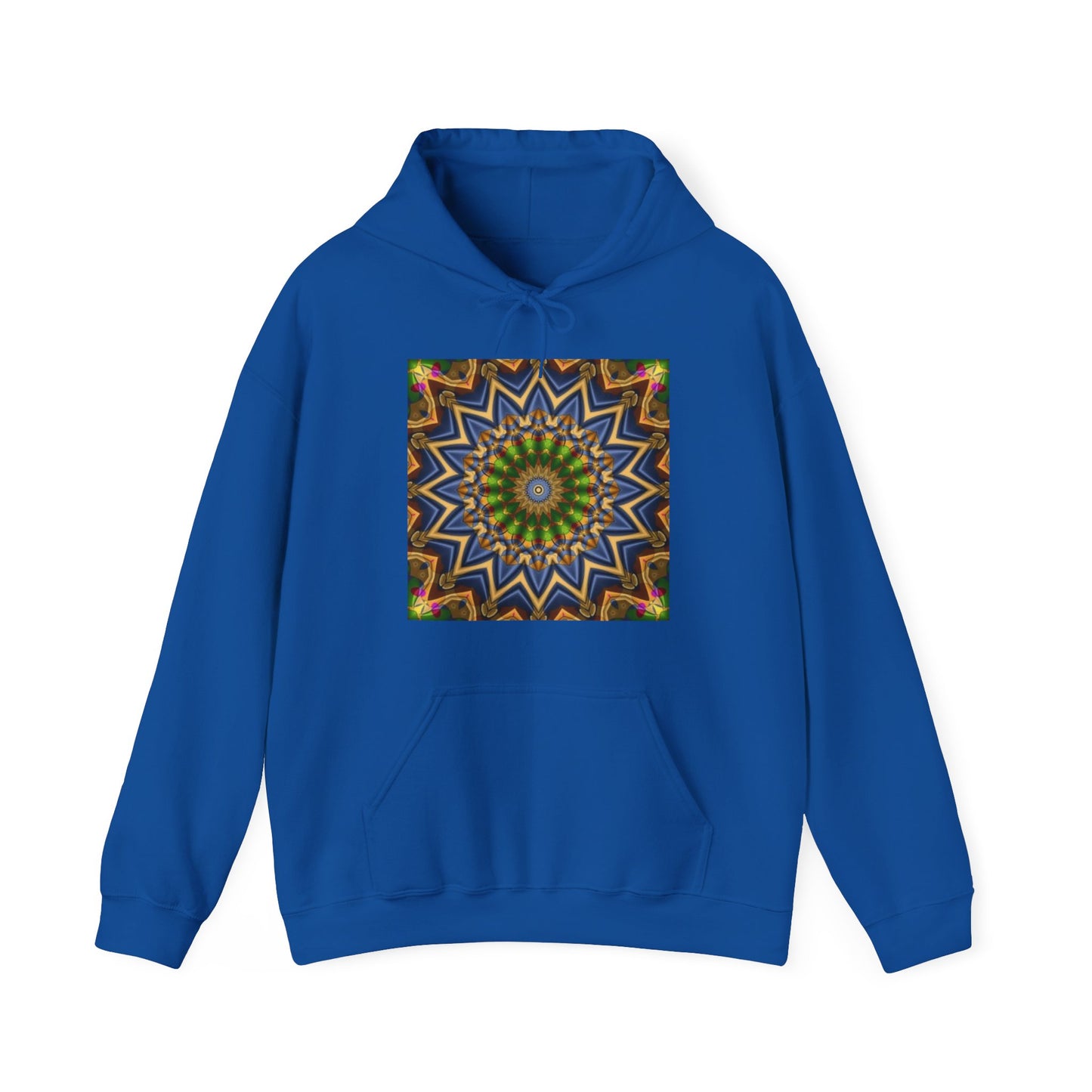 Sudadera con capucha de diseño abstracto