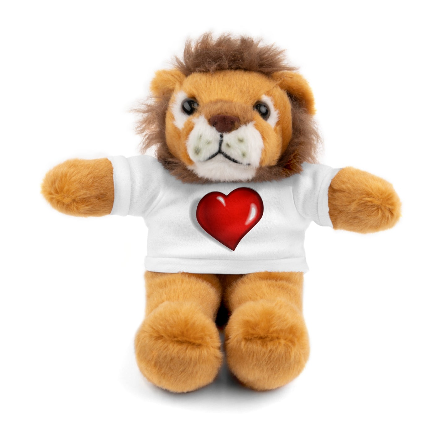 Corazón de osito de peluche