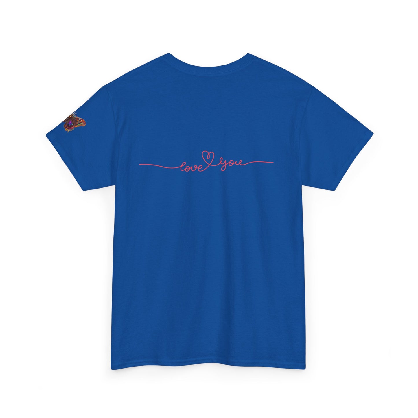 Camiseta unisex de algodón grueso Bohemian Heart: perfecta para el amor y el cariño.