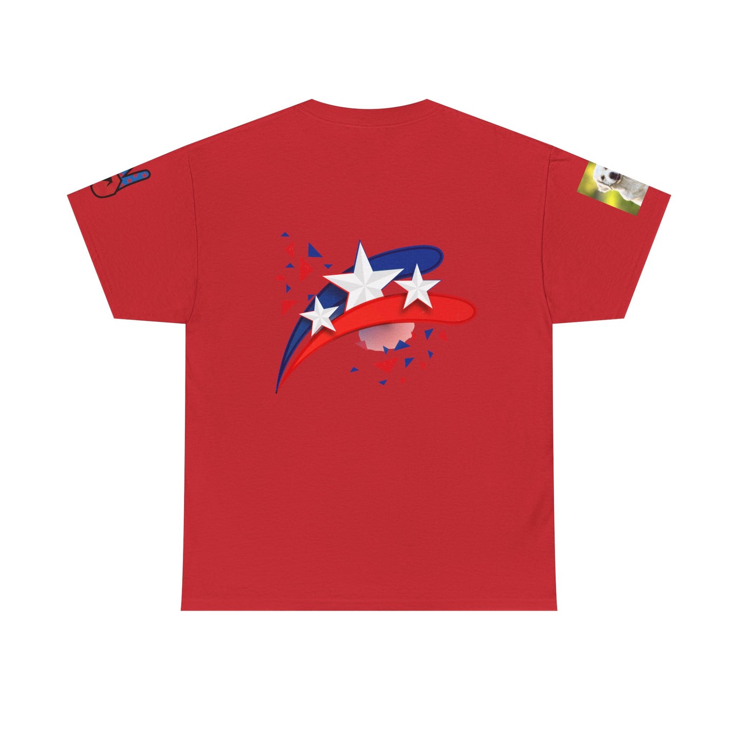 Statue of Liberty Cotton T-shirt | Unisex Independence Day Shirt, Patriotic Apparel, USA Graphic Tee, 4th of July T-Shirt, American Pride Top