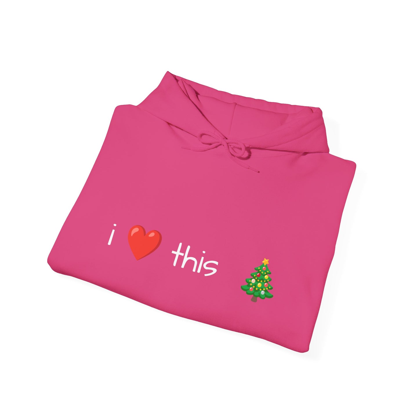 Sudadera con capucha Papá Noel Reno Hoja de marihuana