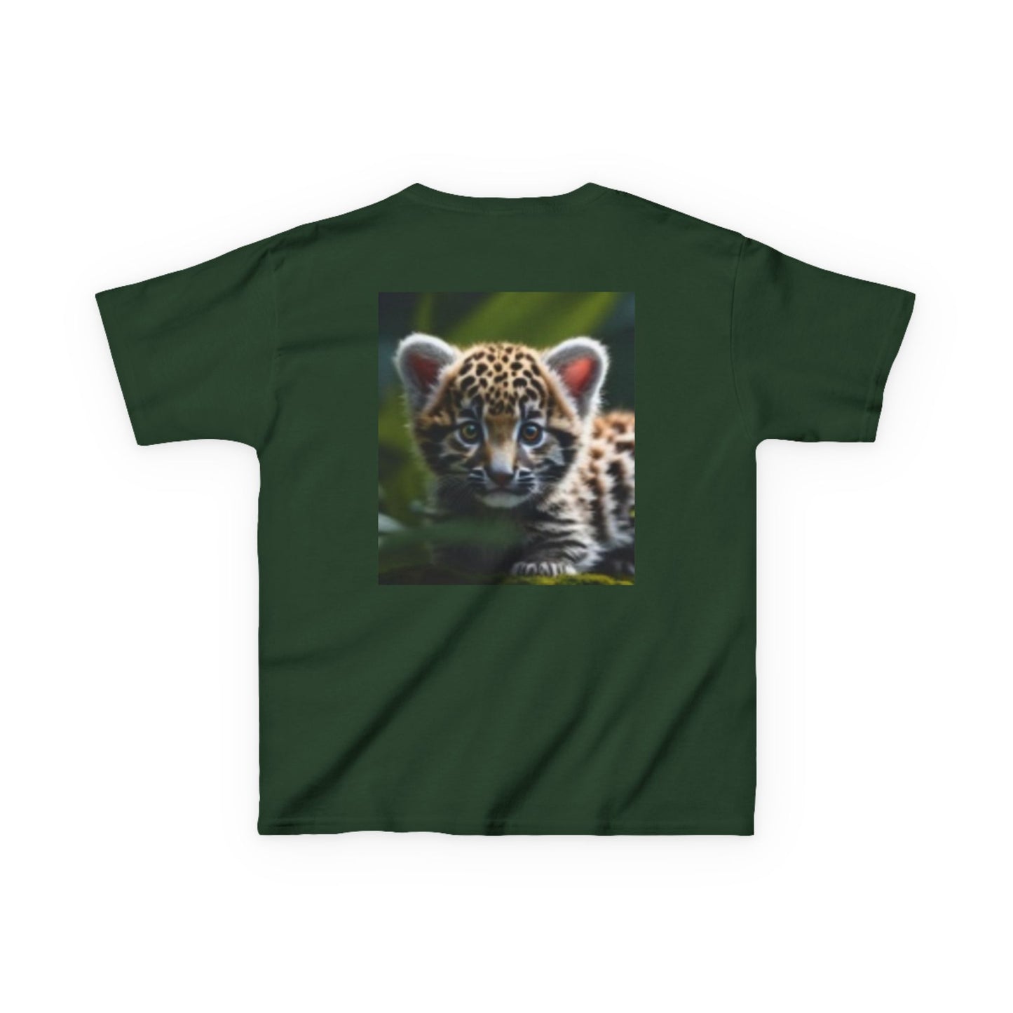 Linda camiseta infantil de leopardo de la jungla: arte animal adorable para todos los jóvenes exploradores
