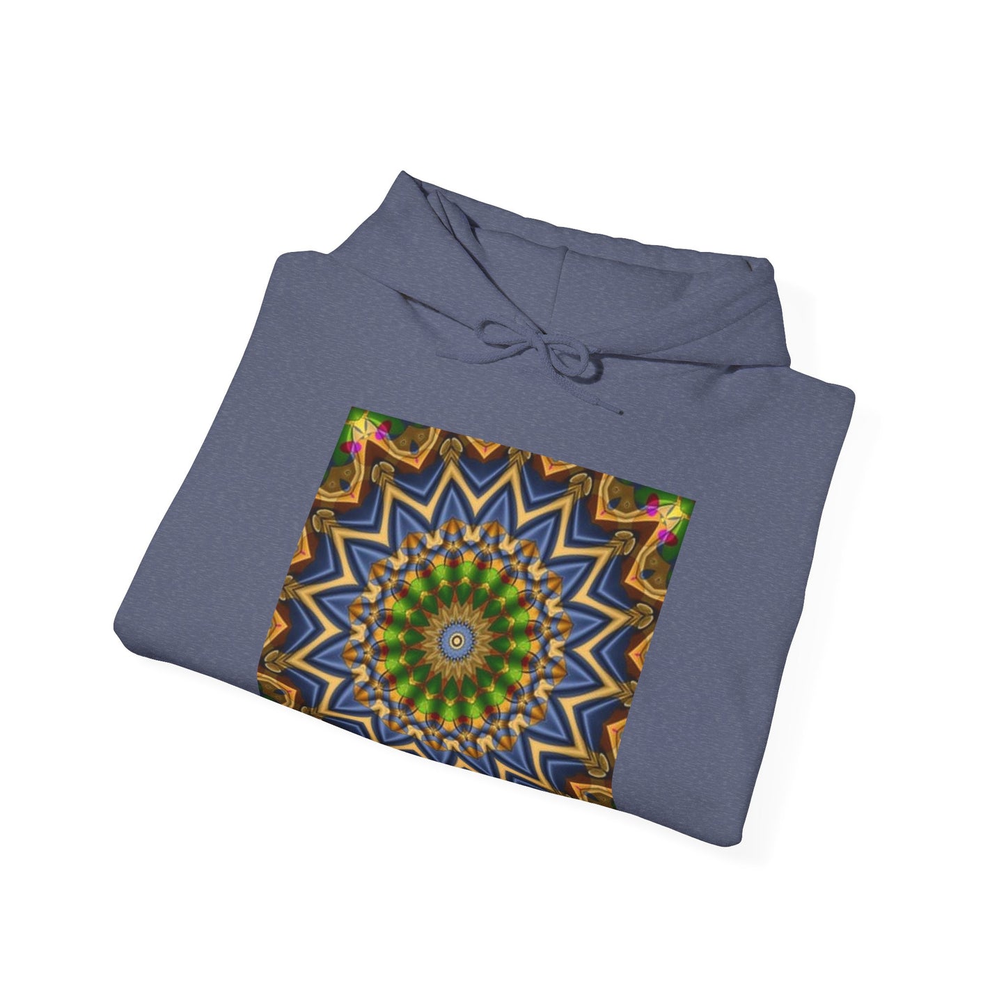 Sudadera con capucha de diseño abstracto