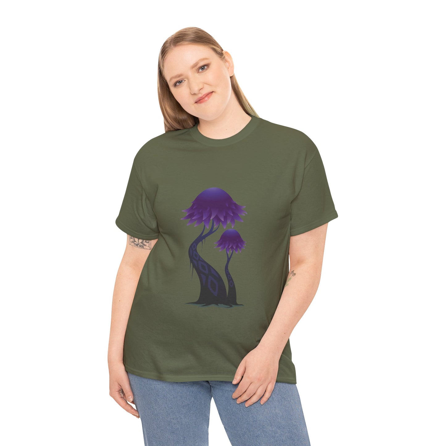 Camiseta unisex de algodón grueso