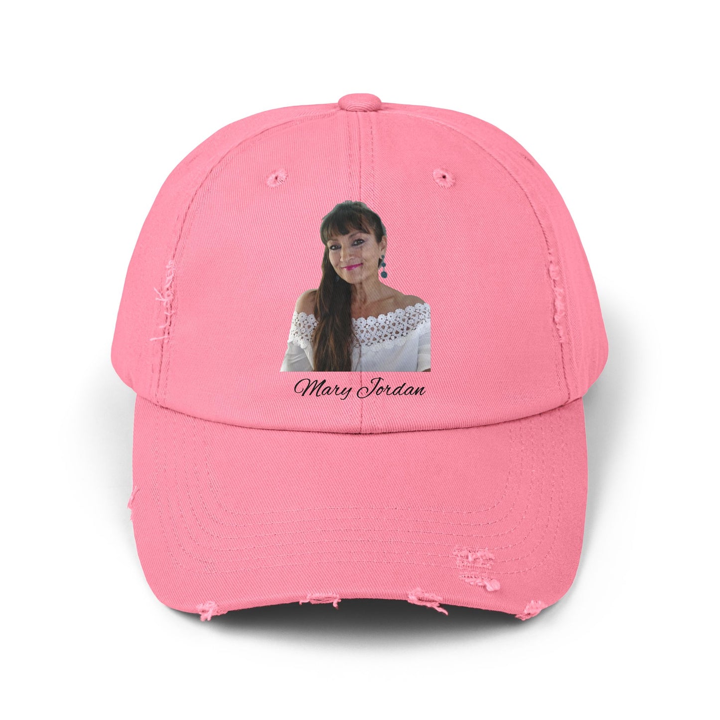 Gorra desgastada con la imagen de Mary Jordan ¡Sintiéndose fabulosa!