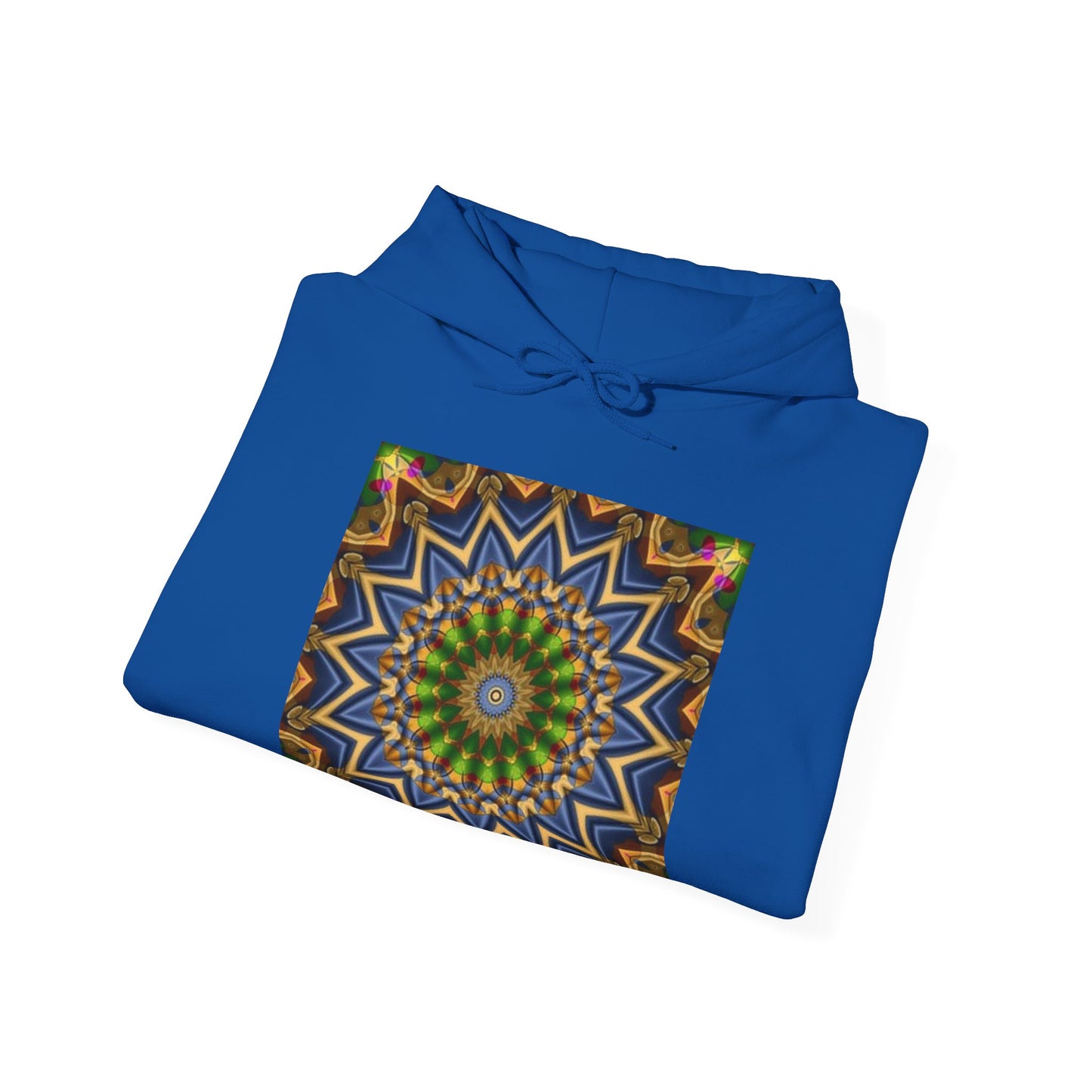 Sudadera con capucha de diseño abstracto