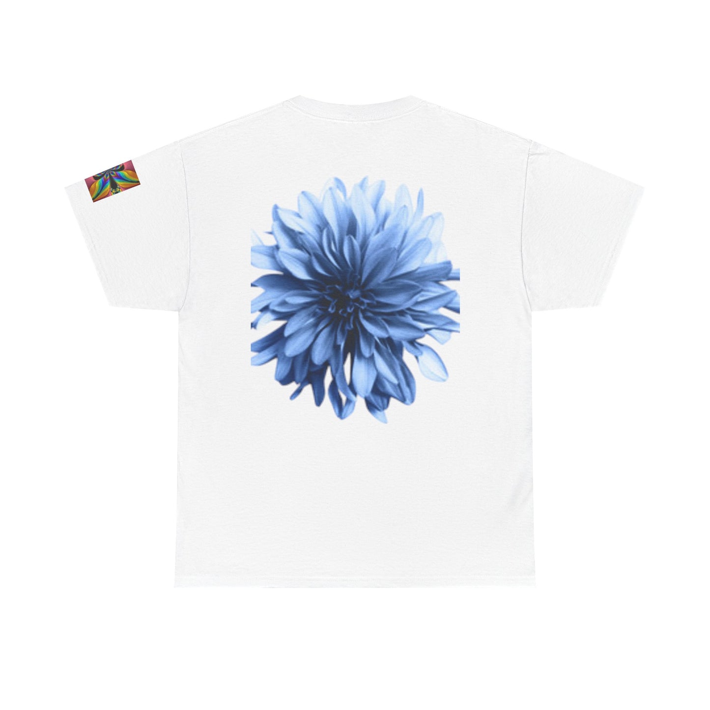 Camiseta unisex de algodón grueso con tacón alto y estampado floral: camiseta de moda para amantes del estilo.